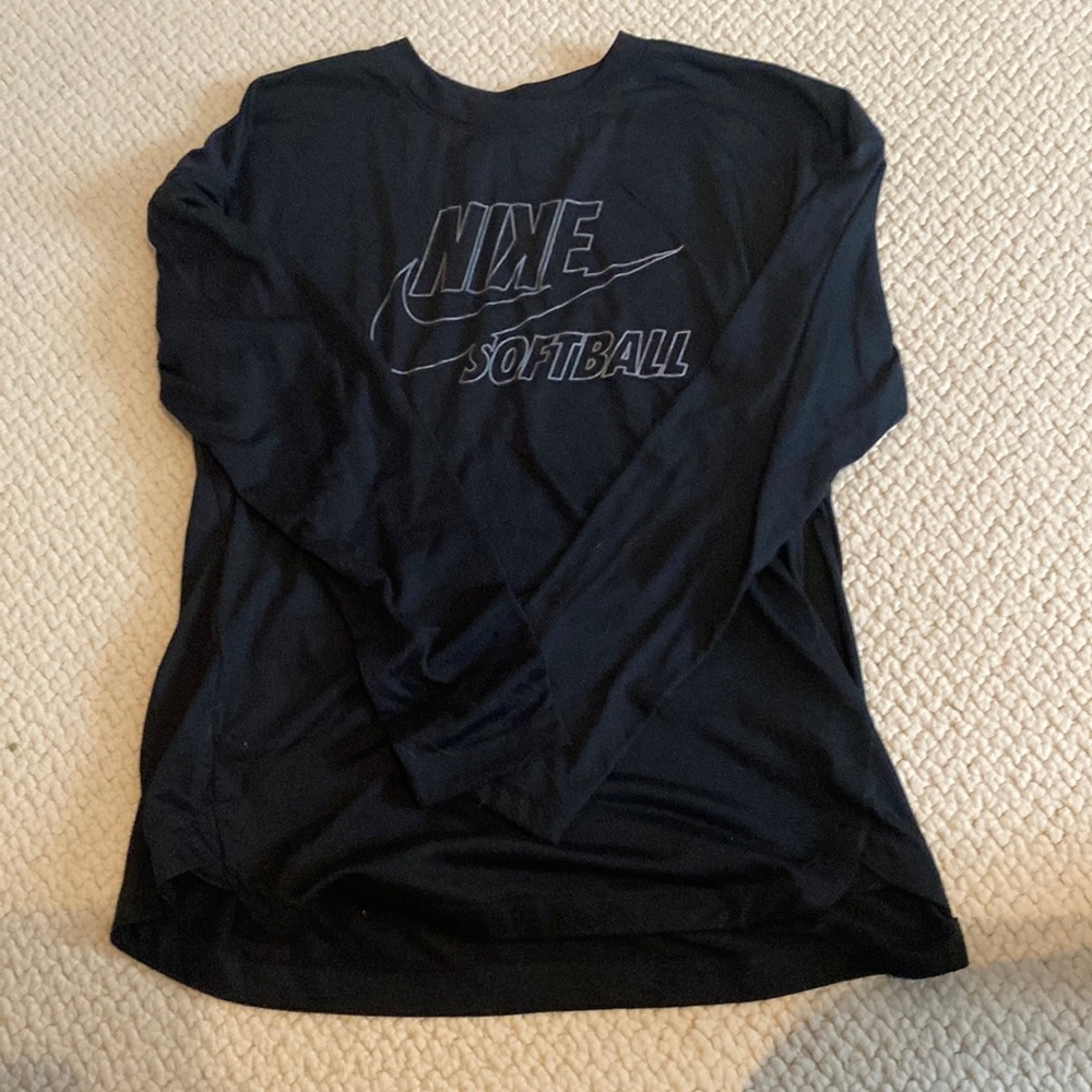 Nike softball long sleeve size M